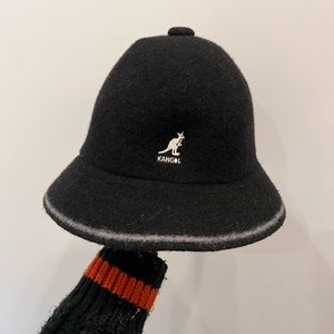 Black Kangol Bucket Hat